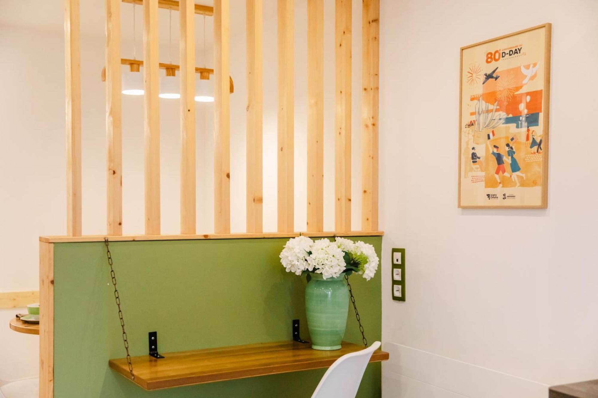Le Mont'Aide - Bayeux - 3 Lits - Accessible Pmr Apartment Saint-Martin-des-Entrees Luaran gambar